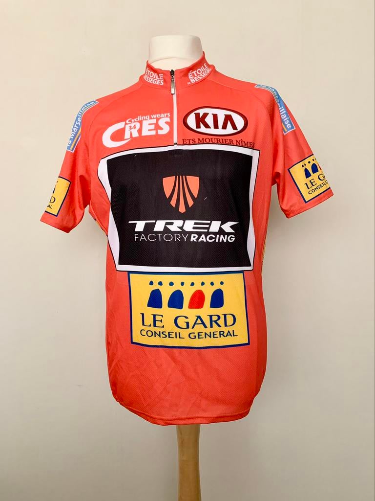 Étoile de Bessèges 2015 Trek Leader Jersey worn by Jungels, Enlèvement ou Envoi, Utilisé, Vêtements