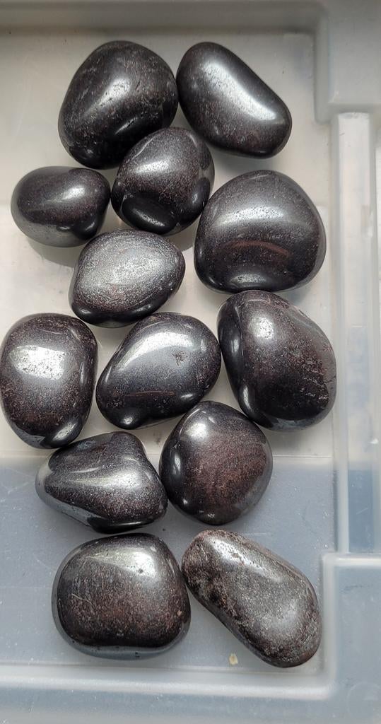 Hématite du Brésil 13 pièces 425 g, Enlèvement ou Envoi, Minéral