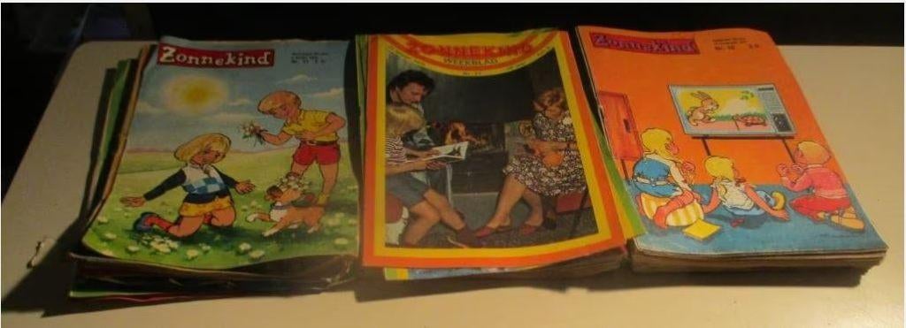 Grote partij van Zonnekind Tijdschriften - jaren 70, Ophalen of Verzenden, 1960 tot 1980, Tijdschrift