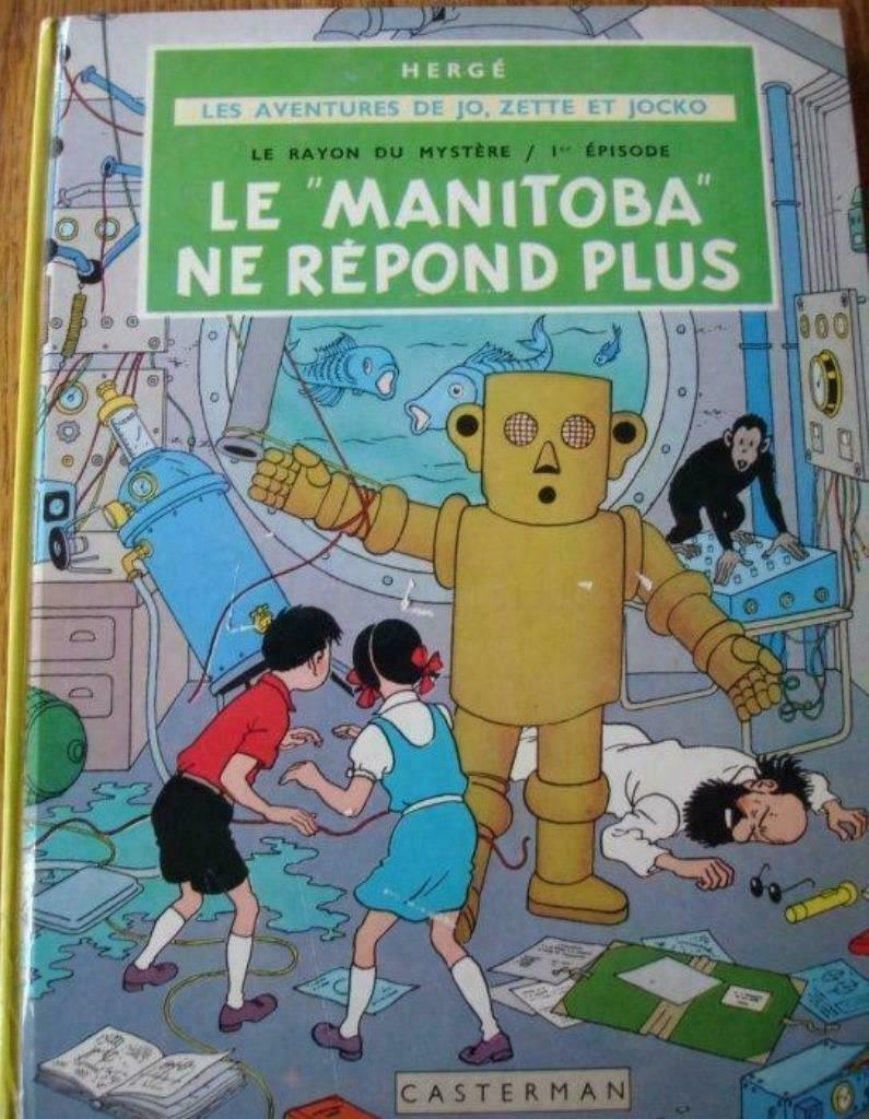 BD "Les aventures de Jo, Zette et Jocko" d'après Hergé., Livres, BD, Une BD, Enlèvement ou Envoi, Utilisé