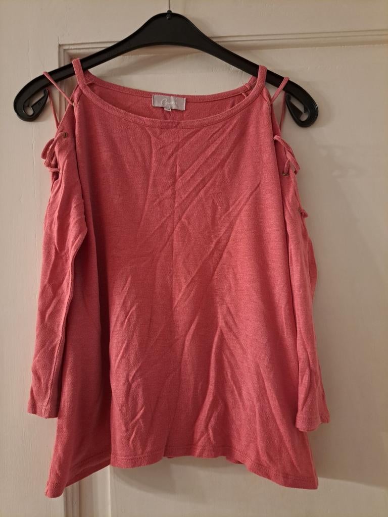 Top Cassis taille 38 coloris vieux rose, Manches courtes, Taille 38/40 (M), Enlèvement ou Envoi, Cassis