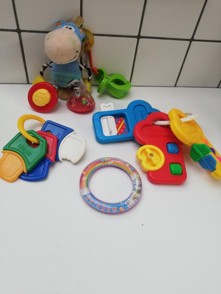 fisher price sleutels en dierenparade, Kinderen en Baby's, Ophalen of Verzenden, Gebruikt