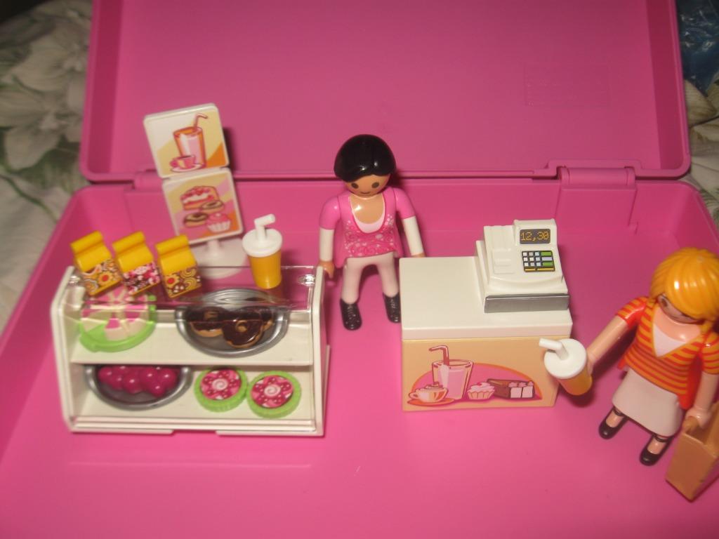Playmobil city life meeneemkoffer shop lekkers ;-) Roze doos, Kinderen en Baby's, Speelgoed | Playmobil, Ophalen of Verzenden