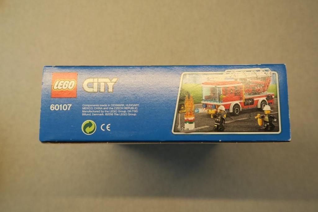 LEGO City Brandweer Ladderwagen - 60107, Ophalen, Nieuw, Complete set, Lego
