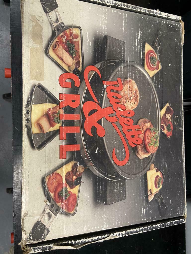 Raclette tefal, Elektronische apparatuur, Gourmetstellen, Gebruikt, 4 t/m 7 personen