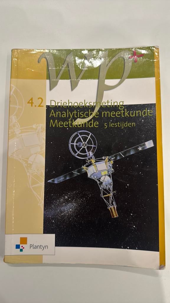 Wp+ 4.2 driehoeksmeting, Ophalen of Verzenden, Gelezen, ASO, Wiskunde A
