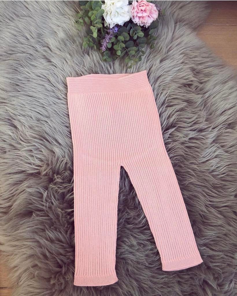 Mooie zacht roze broek /legging Wedoble - 4 jaar, Broek, Meisje, Wedoble, Ophalen of Verzenden