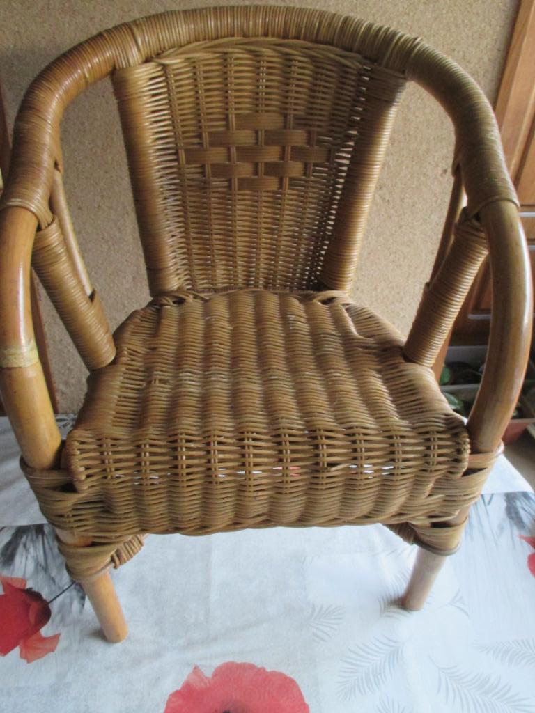 rotan stoel voor kind, Ophalen of Verzenden, Zo goed als nieuw, Stoel(en)