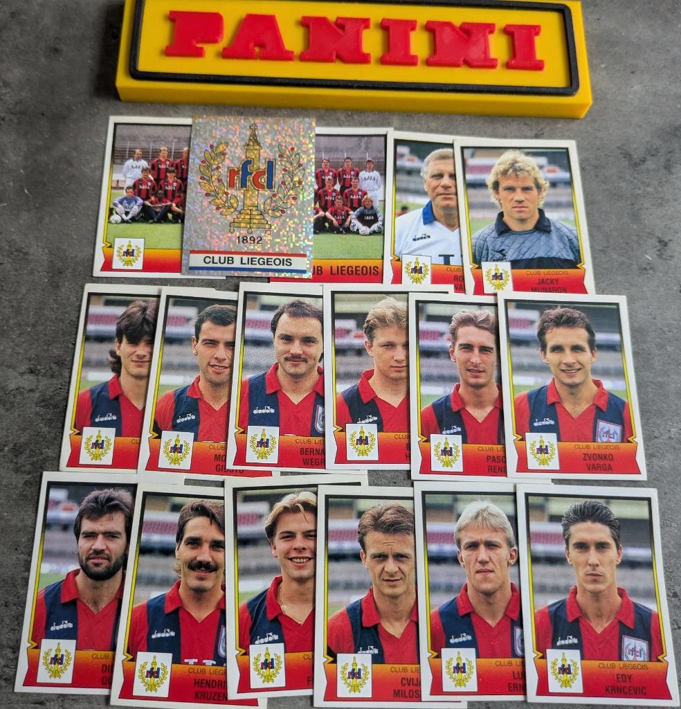AUTOCOLLANTS PANINI FOOTBALL 92 17 1992 : FC LIEGE, Envoi, Neuf