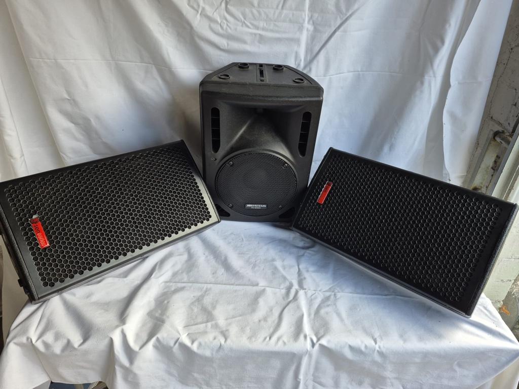 JB Systems PS-8 + 2 American Audio Sense8 speakerset, Ophalen, Gebruikt, Audio