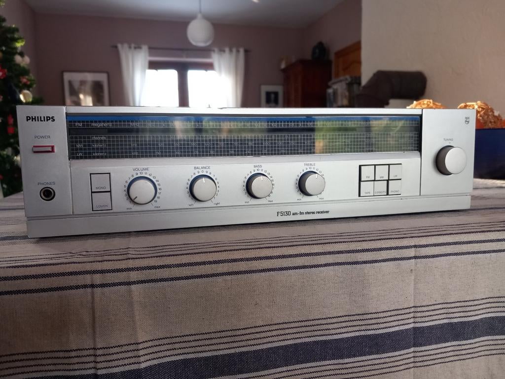 Ampli-tuner Philips f5130  34w, Audio, Tv en Foto, Versterkers en Ontvangers, Ophalen of Verzenden, Gebruikt