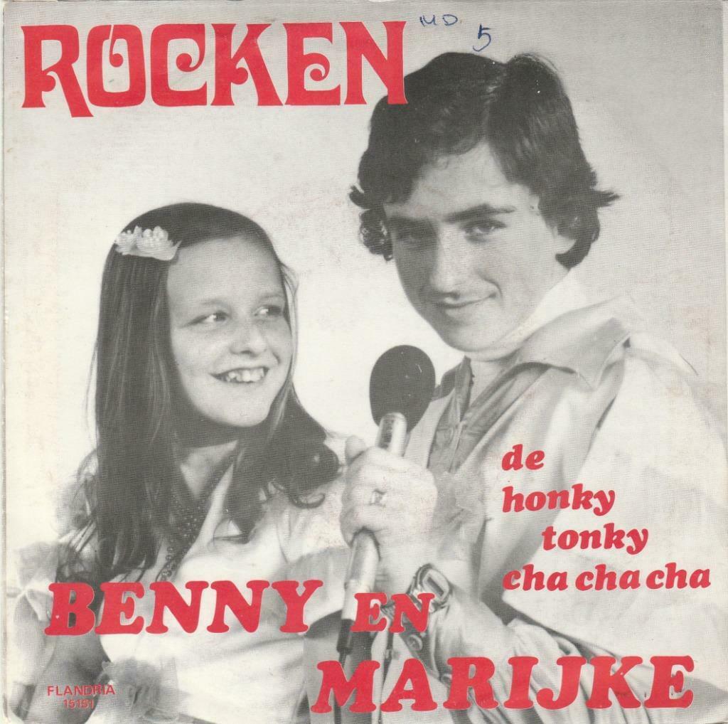 45T: Benny & Marijke: Rocken, Ophalen of Verzenden, Overige formaten