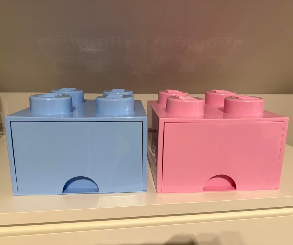 Lego 2 delige set opbergdozen, Kinderen en Baby's, Ophalen of Verzenden, Nieuw, Lego