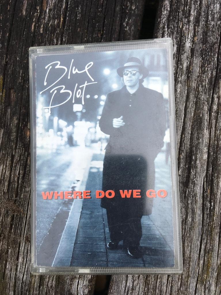 Vintage 1992 cassette Blue Blot “Where do we go”, Enlèvement ou Envoi, Originale, Comme neuf, 1 cassette audio