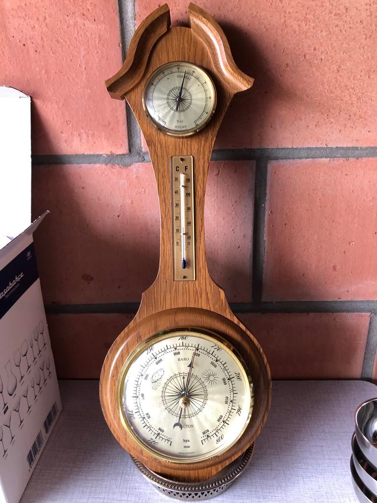 Weerstation retro, Enlèvement, Station météo