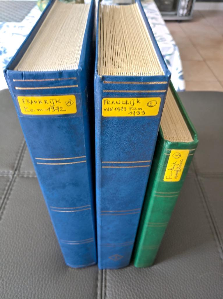POSTZEGELS FRANKRIJK TE KOOP INCLUSIEF ALBUMS AFGEPRIJSD, Postzegels en Munten, Ophalen of Verzenden, Gestempeld