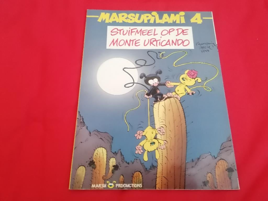 Strip Marsupilami Stuifmeel op Monte Urticado, Franquin, Enlèvement ou Envoi, Une BD, FRANQUIN, Utilisé