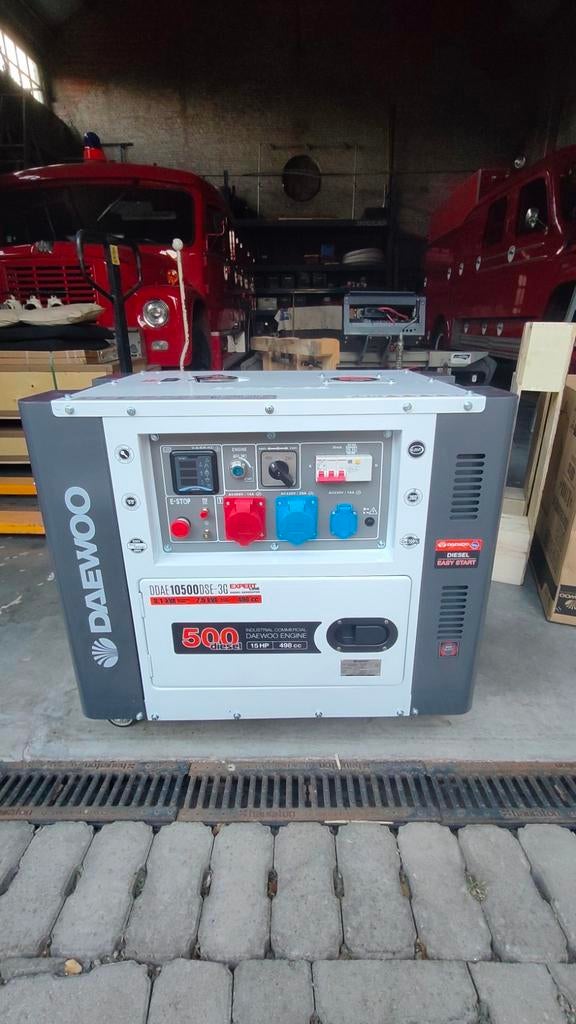 Diesel generator 8,1KVA, Ophalen