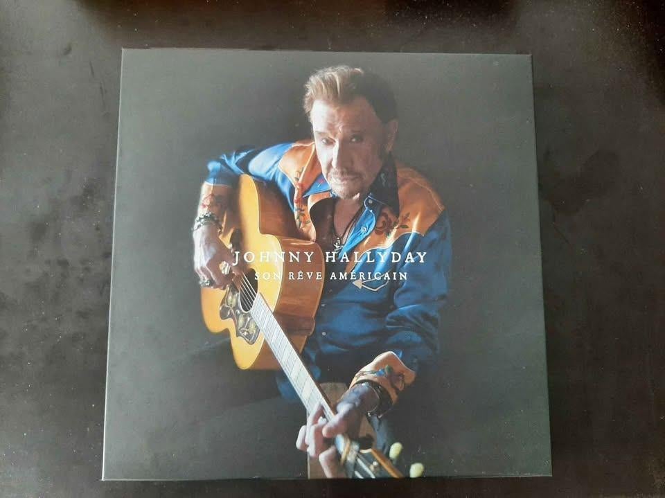 Johnny Hallyday Son Rêve Américain Album rare limité deluxe, Ophalen of Verzenden, 2000 tot heden, Nieuw in verpakking, Overige formaten