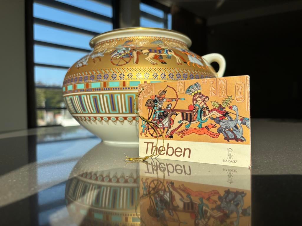 Prachtige porseleinen vaas ‘Theben’ van Kaiser, Enlèvement ou Envoi, Comme neuf