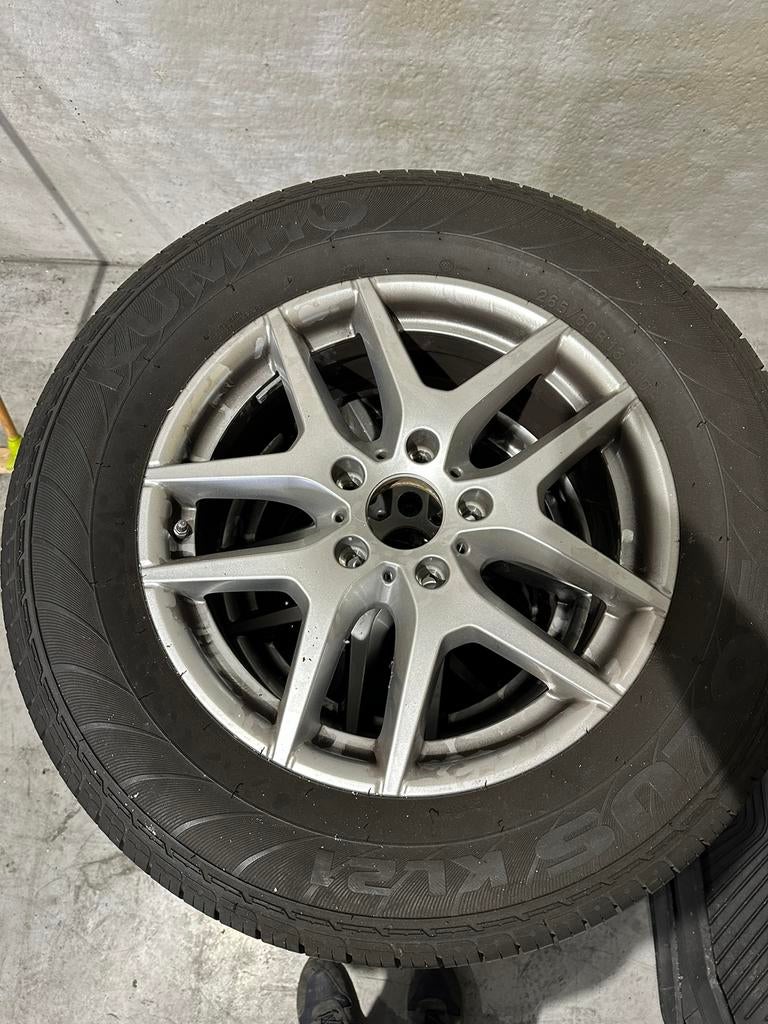 Wielenset Mercedes G-klasse 2020, Auto-onderdelen, Banden en Velgen, Ophalen, 18 inch, Gebruikt, 265 mm