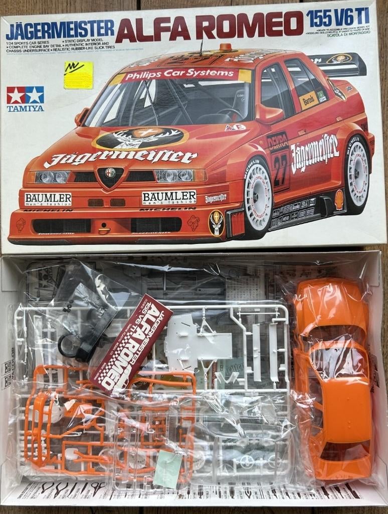 DTM ALFA ROMEO 155 V6 TI HUNTER MEISTER ! !, Hobby & Loisirs créatifs, Neuf, Enlèvement ou Envoi, Voiture, Plus grand que 1:32