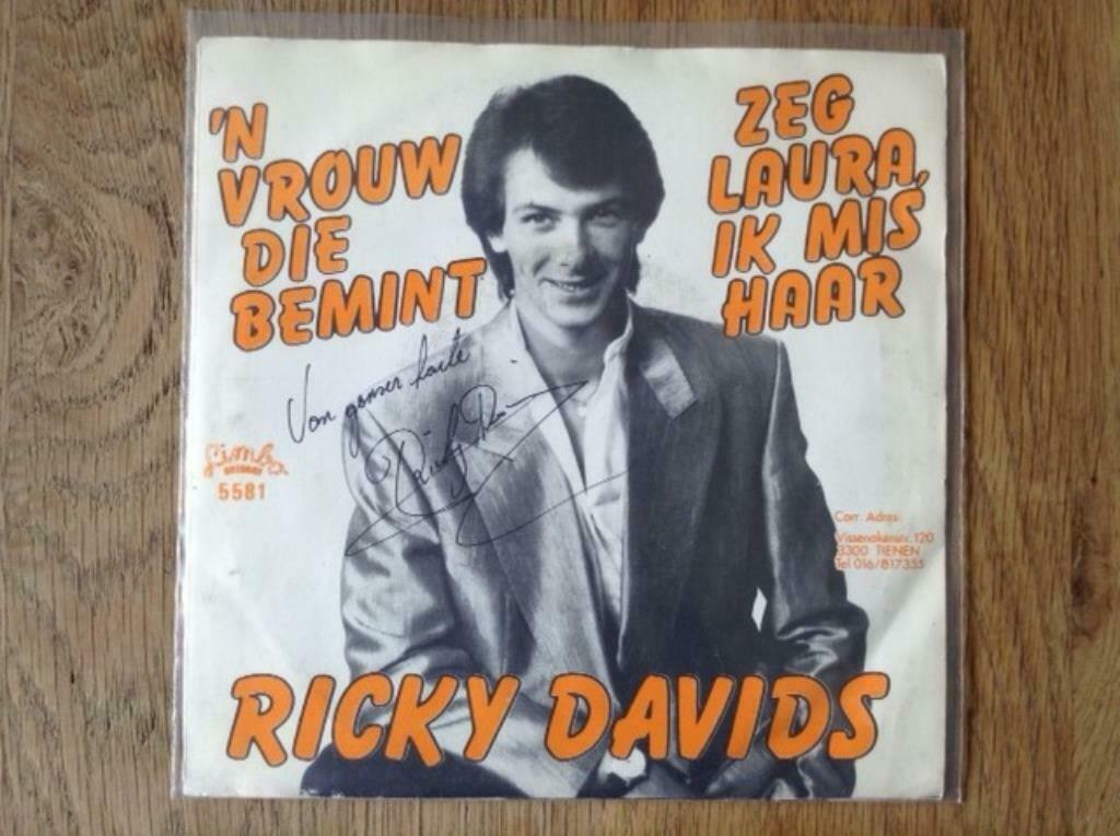 single ricky davids, Ophalen of Verzenden, Nederlandstalig