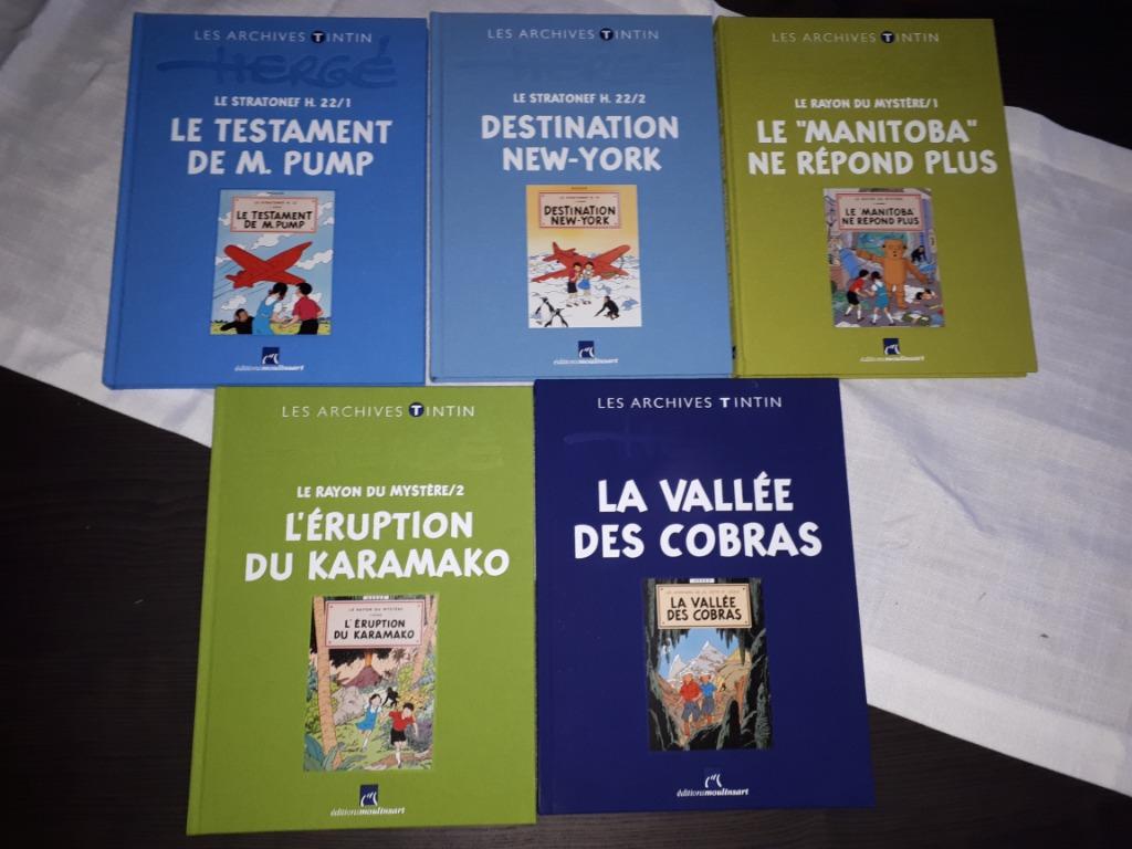 Les archives de Tintin jo zette et jocko, Neuf, Série complète ou Série, Enlèvement, Hergé