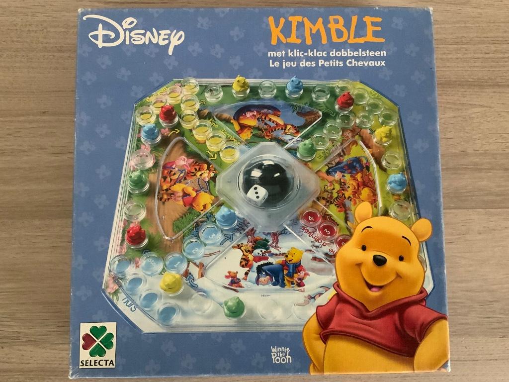 Kimble met Klic-klac dobbelsteen Winnie the pooh, Trois ou quatre joueurs, Enlèvement, Utilisé