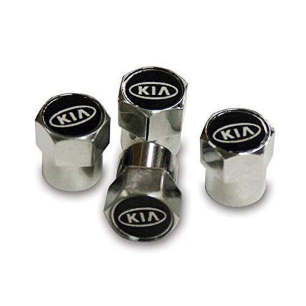 KIA metalen ventieldopjes auto, Ophalen of Verzenden