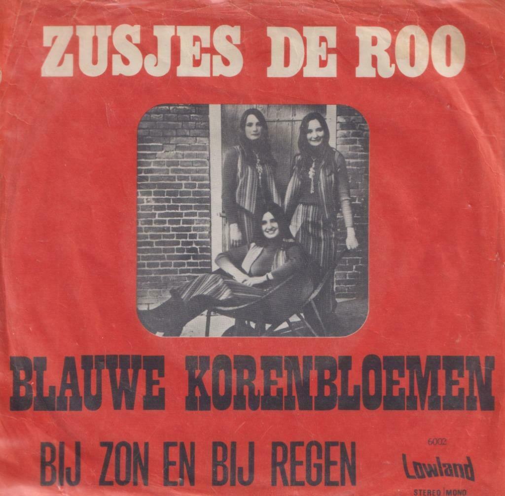 Zusjes De Roo – Blauwe Korenbloemen – Single, Enlèvement ou Envoi, Utilisé, En néerlandais