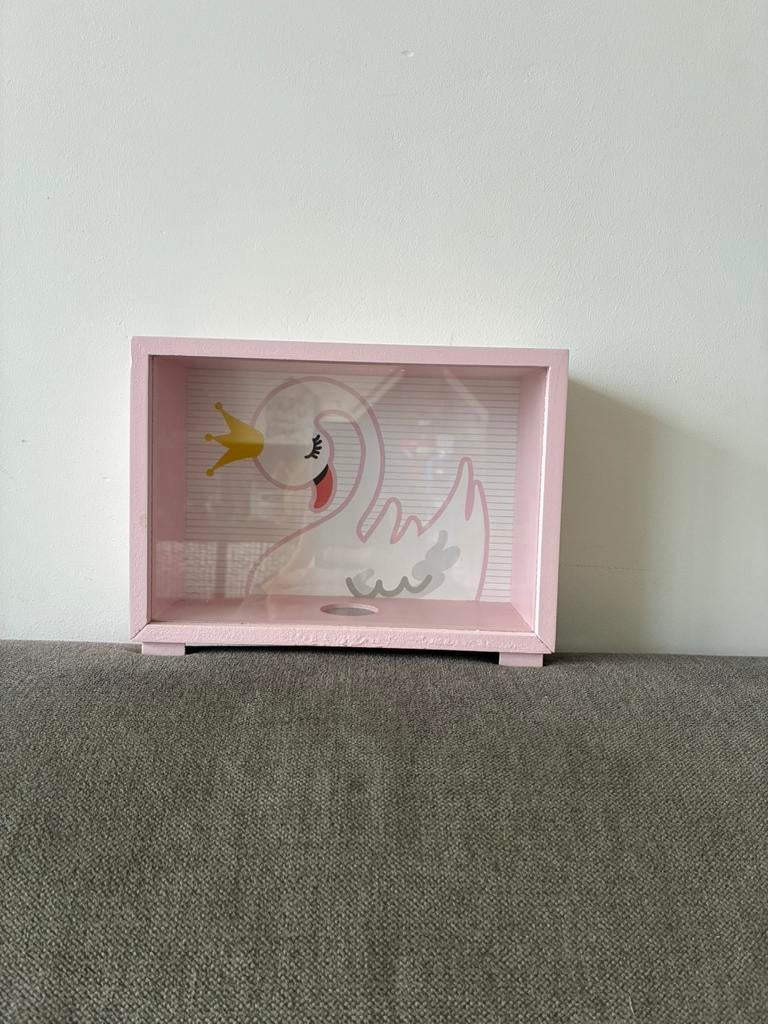 Nouvelle tirelire swan, Enlèvement ou Envoi, Neuf, Bois, Animal