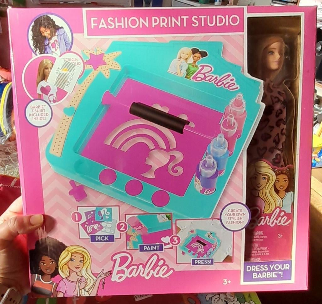 Barbie fashion print studio, Ophalen of Verzenden, Zo goed als nieuw