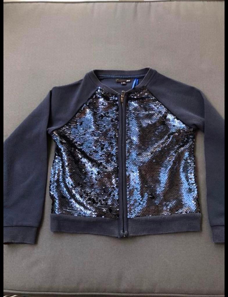 Veste bleue JBC taille 134, Enlèvement