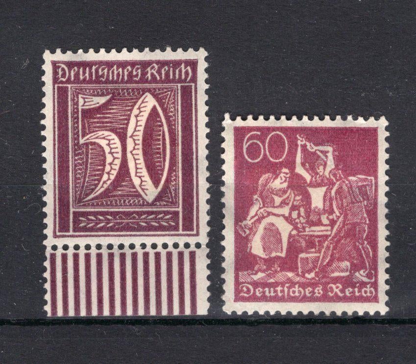REICH ALLEMAND N 166/167 MH, Enlèvement ou Envoi, Non oblitéré