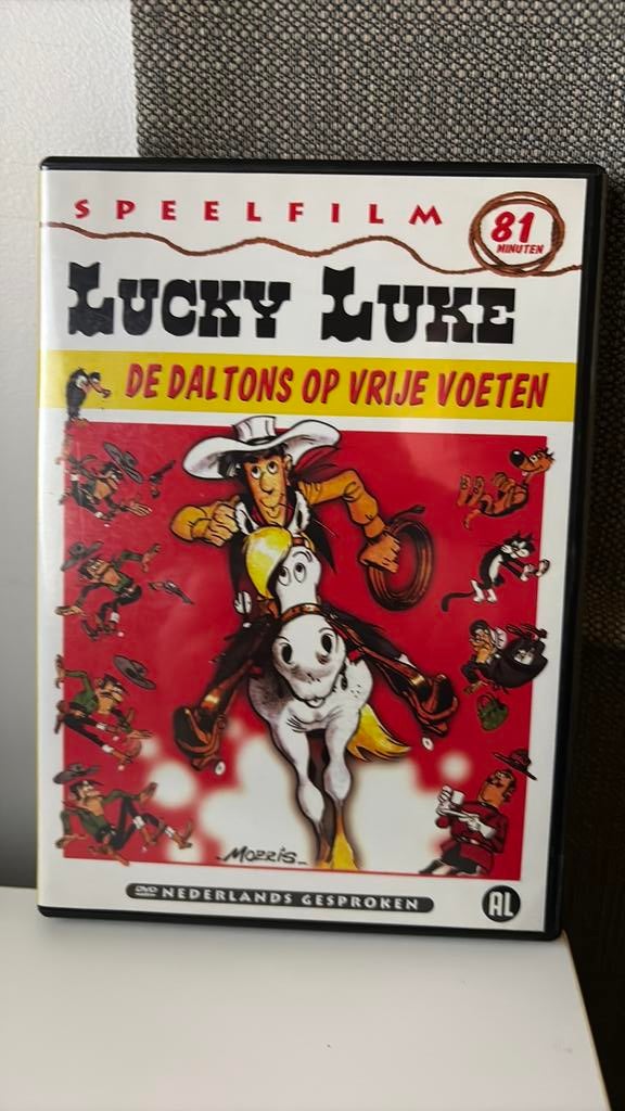 DVD Lucky Luke (de daltons op vrije voeten), Enlèvement ou Envoi, Utilisé