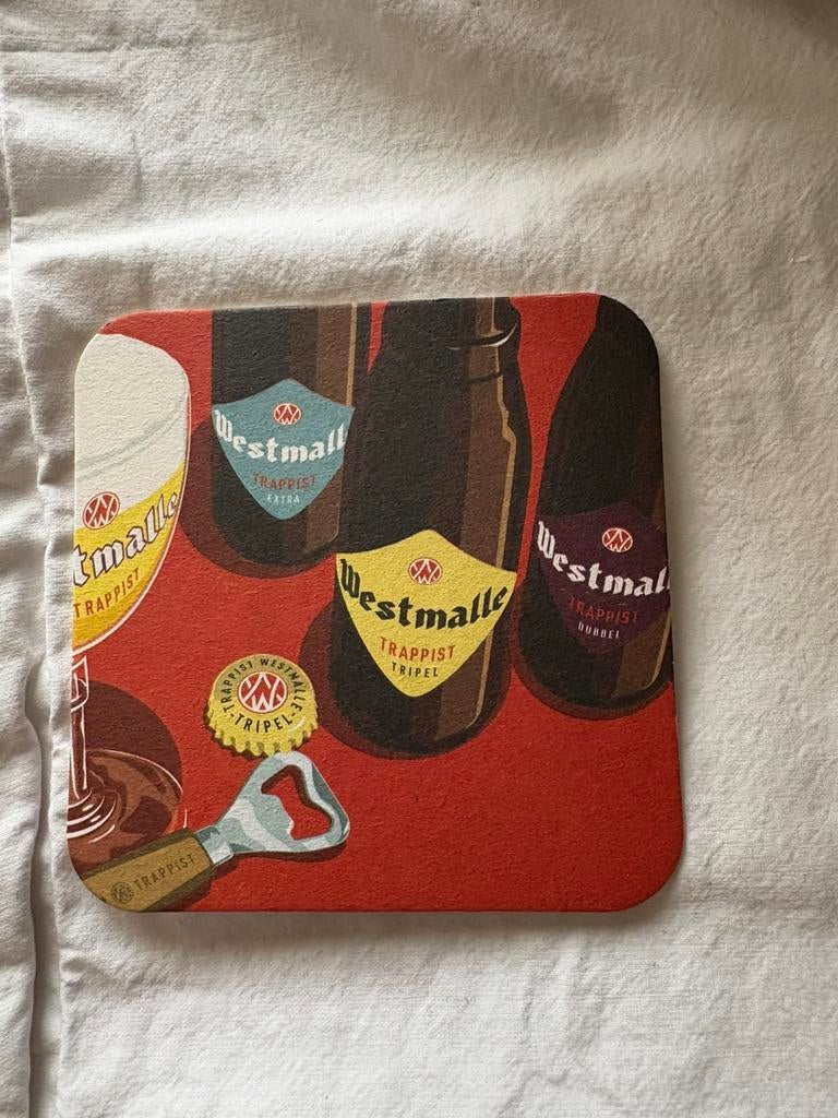 Bierviltje Westmalle, Verzamelen, Ophalen of Verzenden, Nieuw