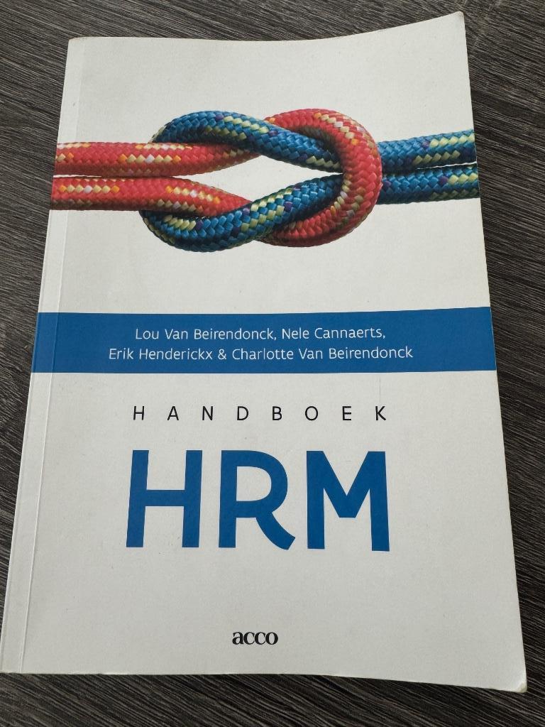 Handboek HRM - ACCO, Ophalen of Verzenden, Gelezen, Hogeschool, Acco