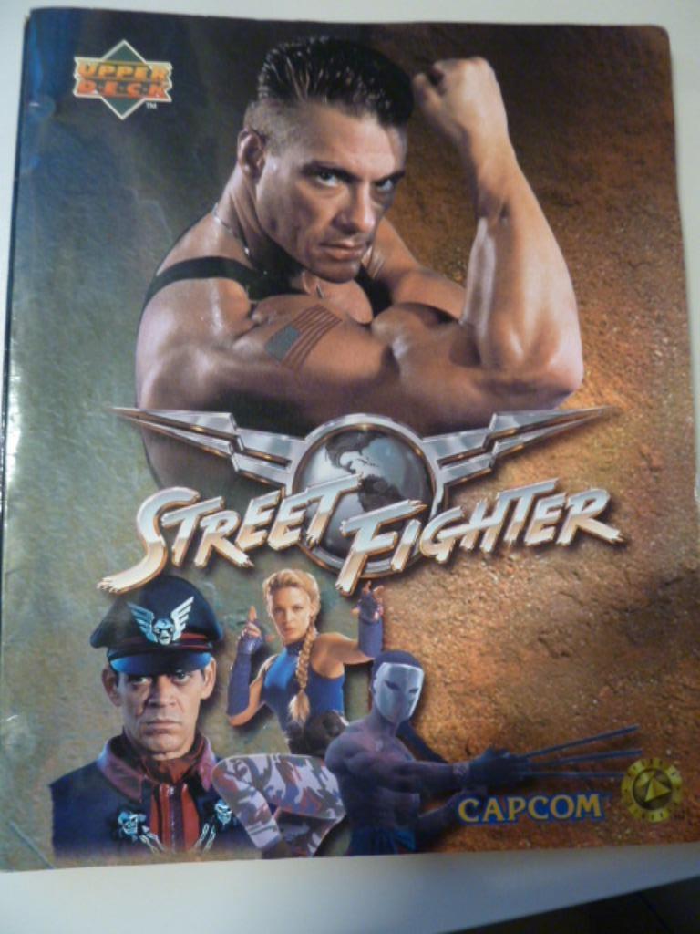 Street Fighter Upper Deck kaartenalbum uit 1994 87 kaarten/9, Verzamelen, Ophalen of Verzenden, Zo goed als nieuw