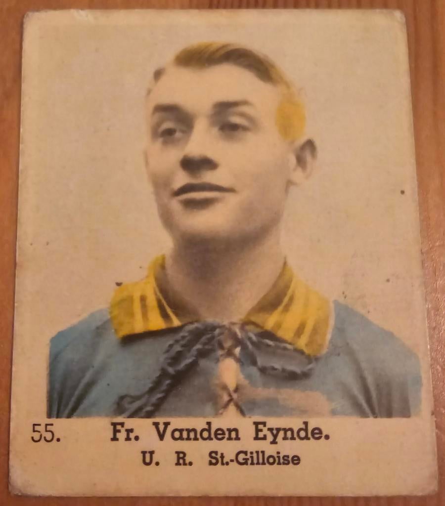 Lecocq des années 1930 (pour panini) 55 Vanden Eynde Union S, Enlèvement ou Envoi, Utilisé, Autocollant