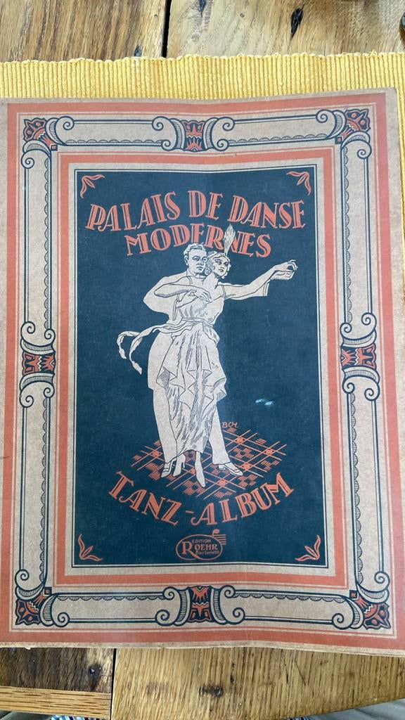 Oud muziekboek.  Palais de danses modernes., Ophalen of Verzenden