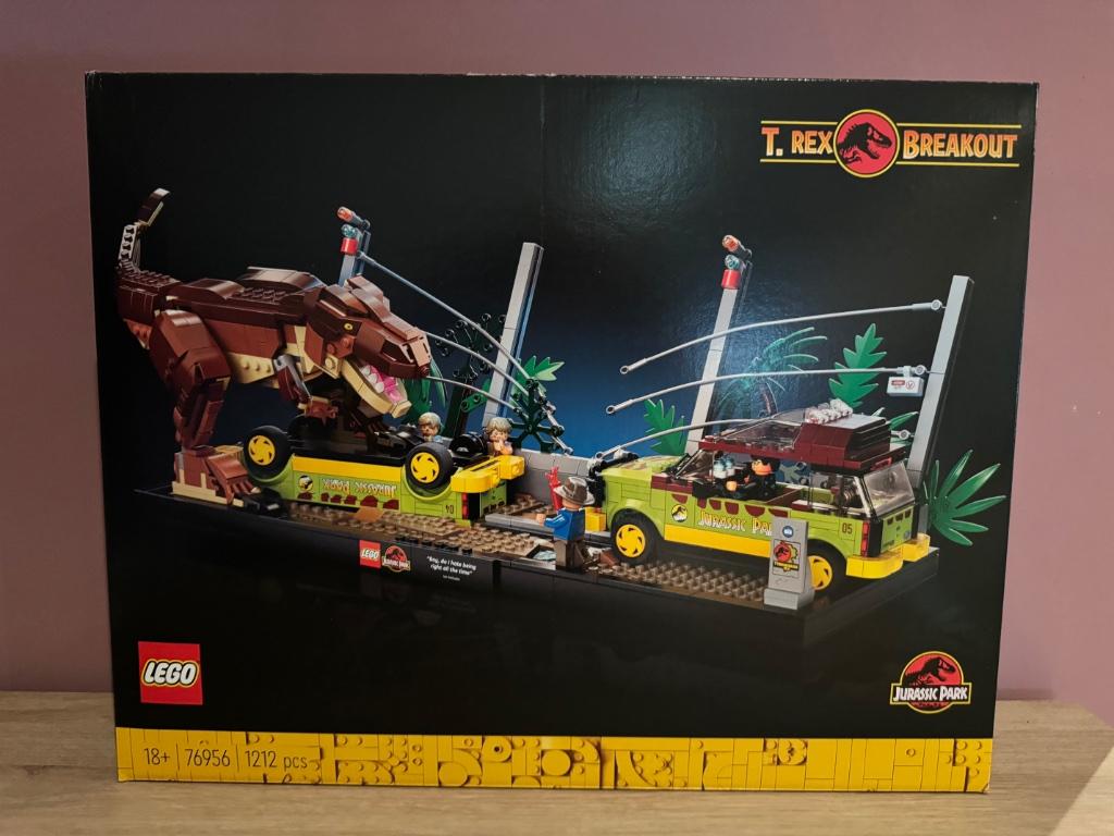 LEGO T-Rex ontsnapping V29 76956, Ophalen, Nieuw, Complete set, Lego