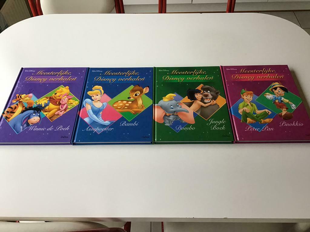 4 Walt Disney boeken,nieuw,telkens met 2 verhalen, Boeken, Ophalen of Verzenden, Nieuw, Deltas