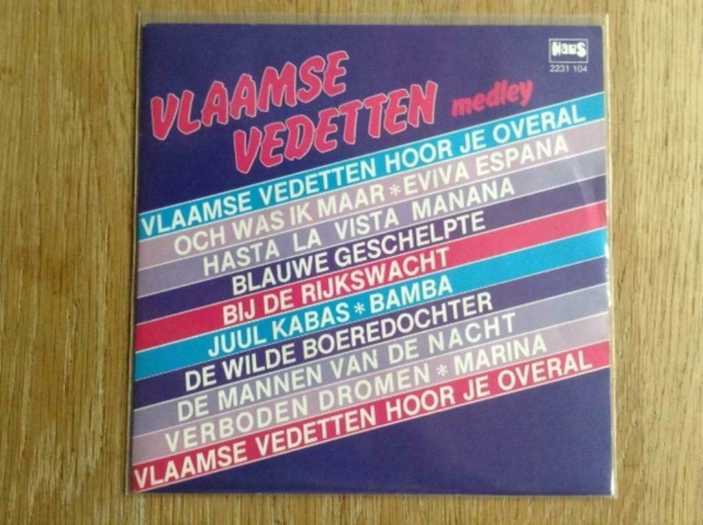 single vlaamse vedetten, Ophalen of Verzenden, 7 inch, Nederlandstalig, Single