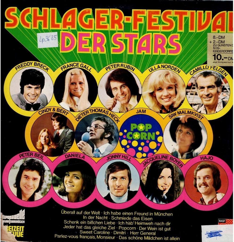 vinyl  lp   -   Schlager-Festival Der Stars, Enlèvement ou Envoi, Autres formats