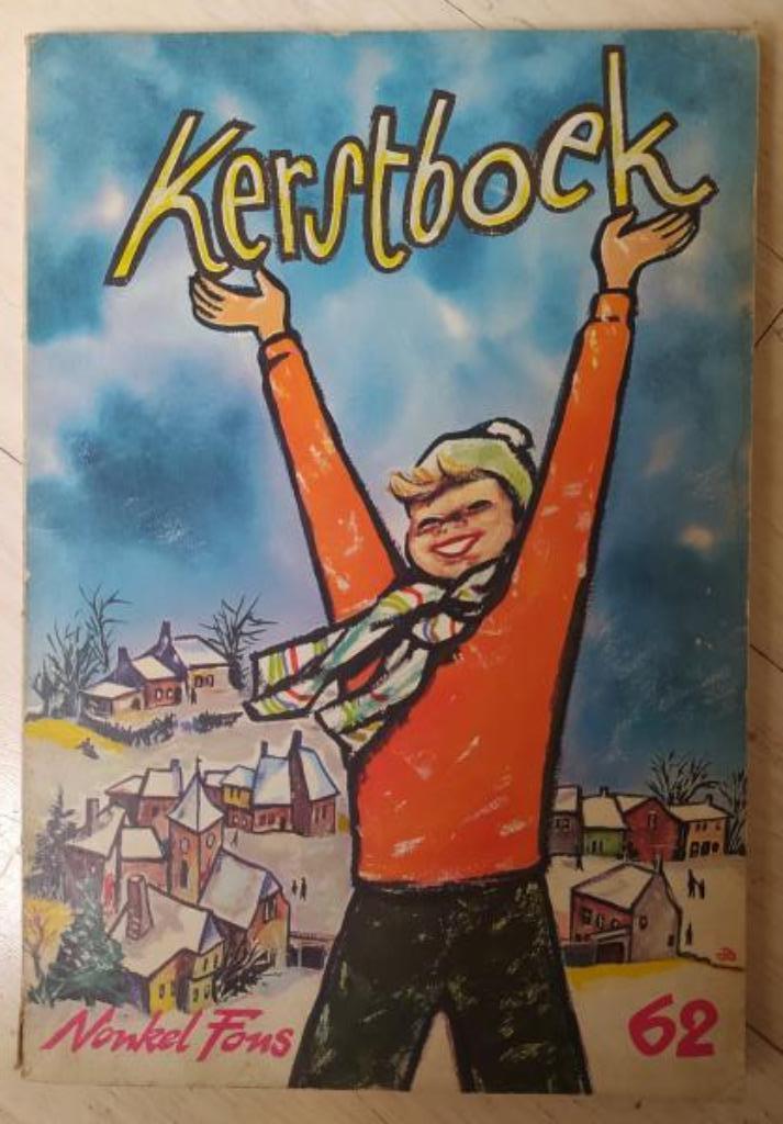 Kerstboek van Nonkel Fons (1962) met Rode Ridder verhaal, Boeken, Ophalen of Verzenden