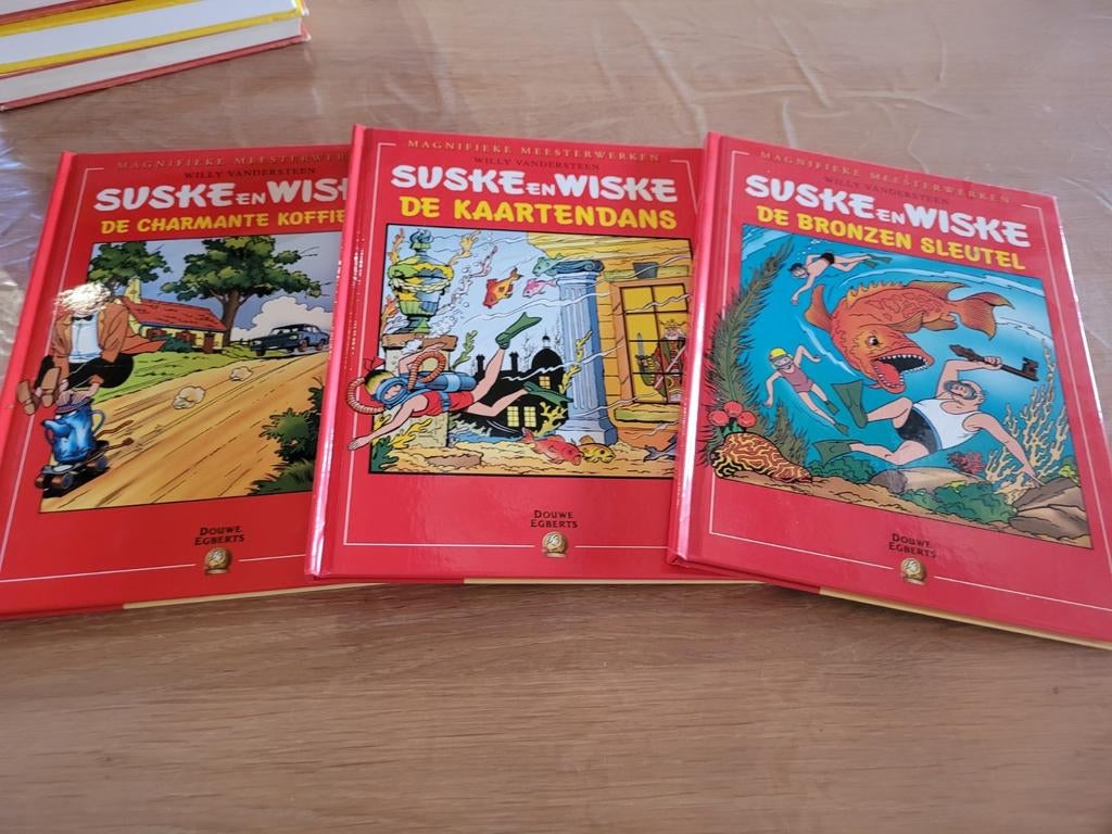 Suske en Wiske met harde kaft 3 stuks, Ophalen, Zo goed als nieuw