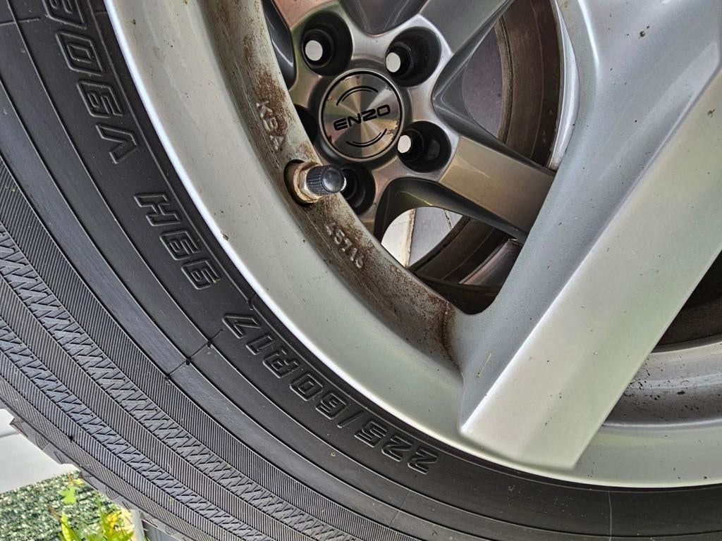 Winter banden op lichmetalen velgen voor Hyudai Tucson, Auto-onderdelen, Banden en Velgen, Ophalen, Band(en)
