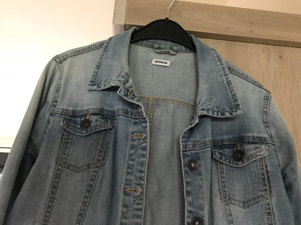 Jeansvestje, Blauw, Ophalen of Verzenden, Zo goed als nieuw, Pimkie