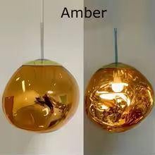 Lampe suspension à lave, Enlèvement, Comme neuf, Verre, Moderne